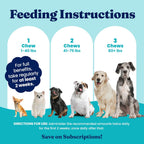 Solid Gold No Poo Chews para Perros - Deterrente de Coprofagia - 60 Masticables