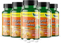 America Medic & Science Rapid-C 500 mg Vitamina C 500 Comprimidos (5 Paquetes de 100 Comprimidos)