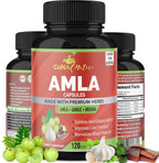 Cápsulas de Amla Orgánico 2250mg con Arjuna y Ajo | Cona Nature