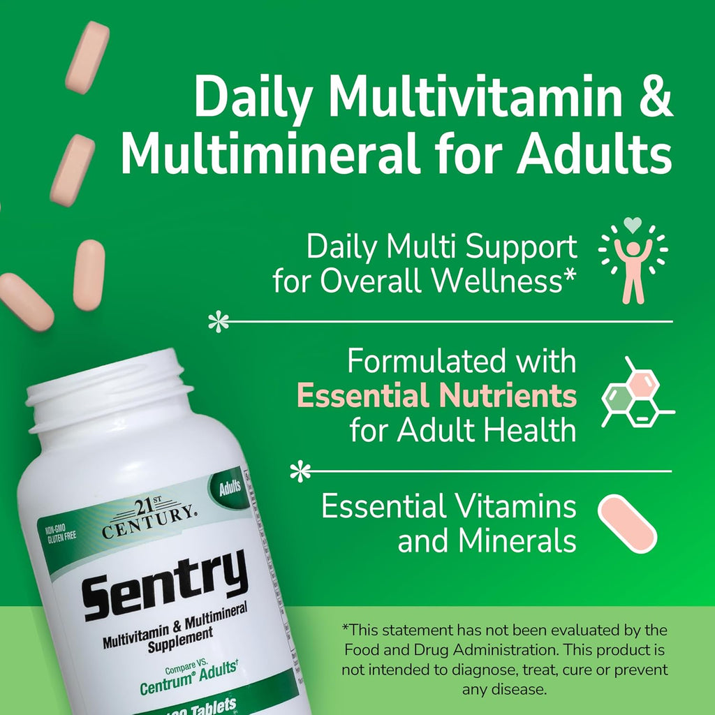 Sentry Adult Multivitamínico y Multimineral – 300 Comprimidos