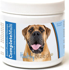 Healthy Breeds Boerboel Multivitamínico Todo en Uno Masticable 60 unidades