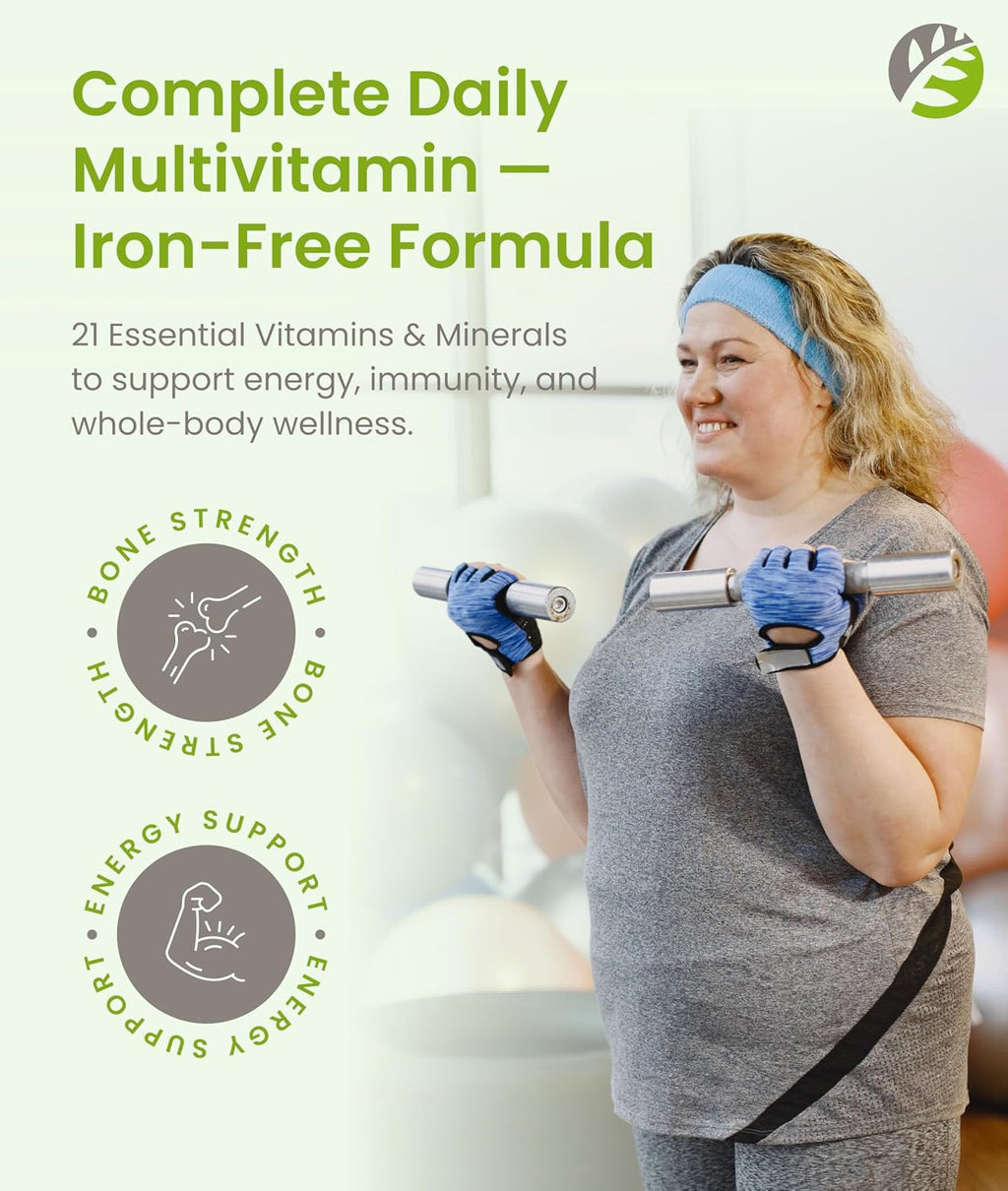 BariSlim Once Daily Multivitamínico Bariátrico Sin Hierro - 90 Cápsulas