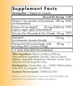 TRU NIAGEN Immune Support – Complejo para el sistema inmunitario con Niagen, Vitamina C, D3, Zinc y Theracurmin (30 cápsulas)
