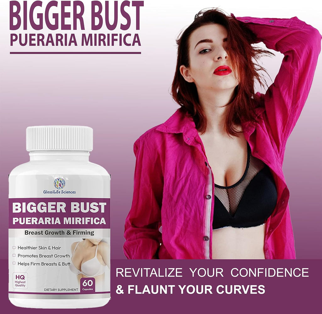 GlossiLife Sciences Pueraria Mirifica 500mg - 120 Cápsulas
