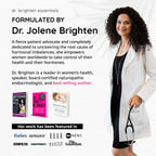 Dr. Brighten Probiótico Femenino con Prebióticos, Antioxidantes y Sunfiber - 60 Cápsulas