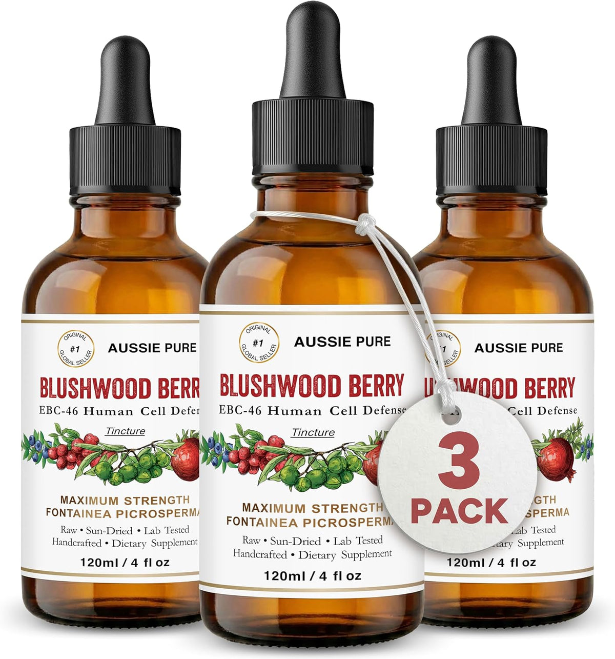 Blushwood Berry EBC-46 Tintura – Apoyo – Ingredientes: Extracto de Blushwood Berry (Fontainea picrosperma), – Image 10
