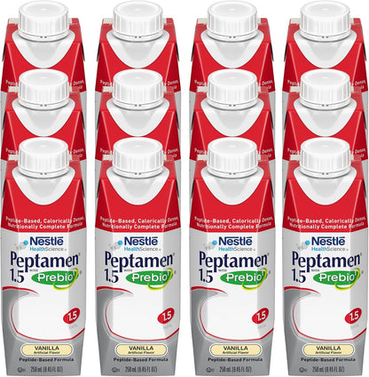 Nestle Peptamen Suplemento Oral Vainilla 250 – Triglicéridos de cadena media (MCT) : Los MCT son grasas que se – Image 6