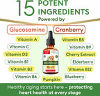 TwoFurFinds Multivitamínico Líquido 15-en-1 para Perros y Gatos - 59 ml