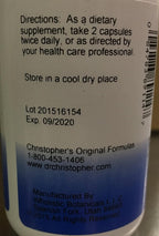 Christopher's Original Formulas Female Tonic Formula, 100 Comprimidos