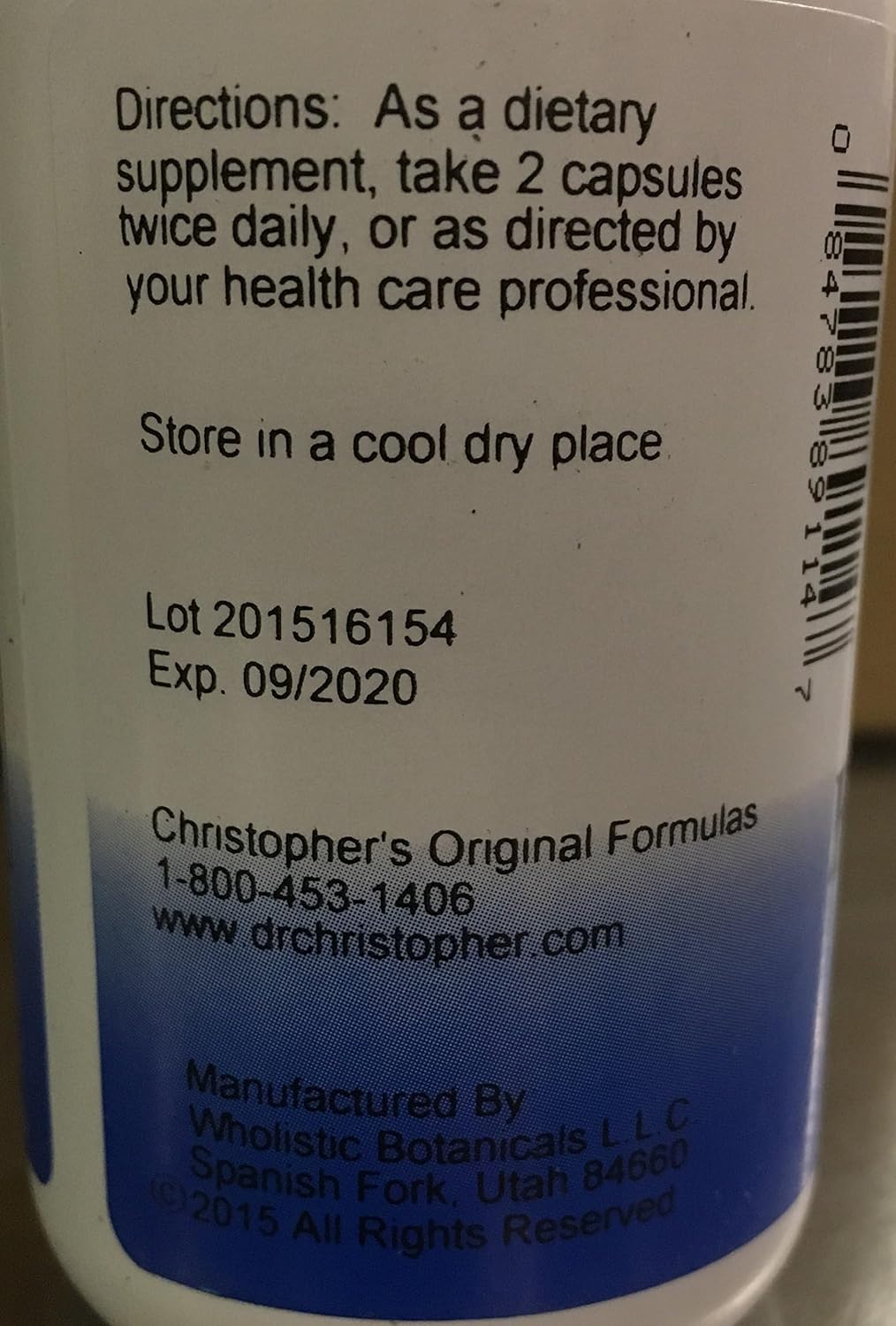 Christopher's Original Formulas Female Tonic Formula, 100 Comprimidos