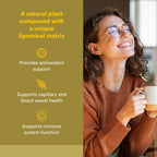 Natural Factors Quercetin LipoMicel Matrix - 30 Cápsulas Blandas