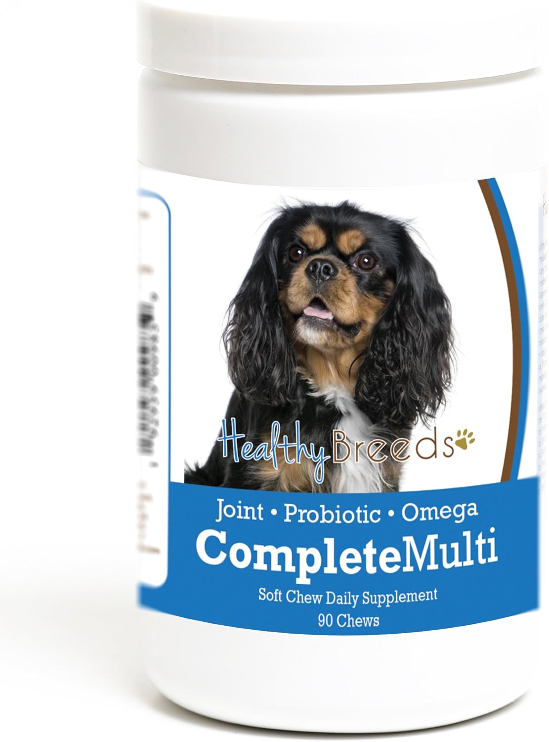 Healthy Breeds Cavalier King Charles Spaniel Multivitamínico Todo en Uno Masticable 90 Unidades