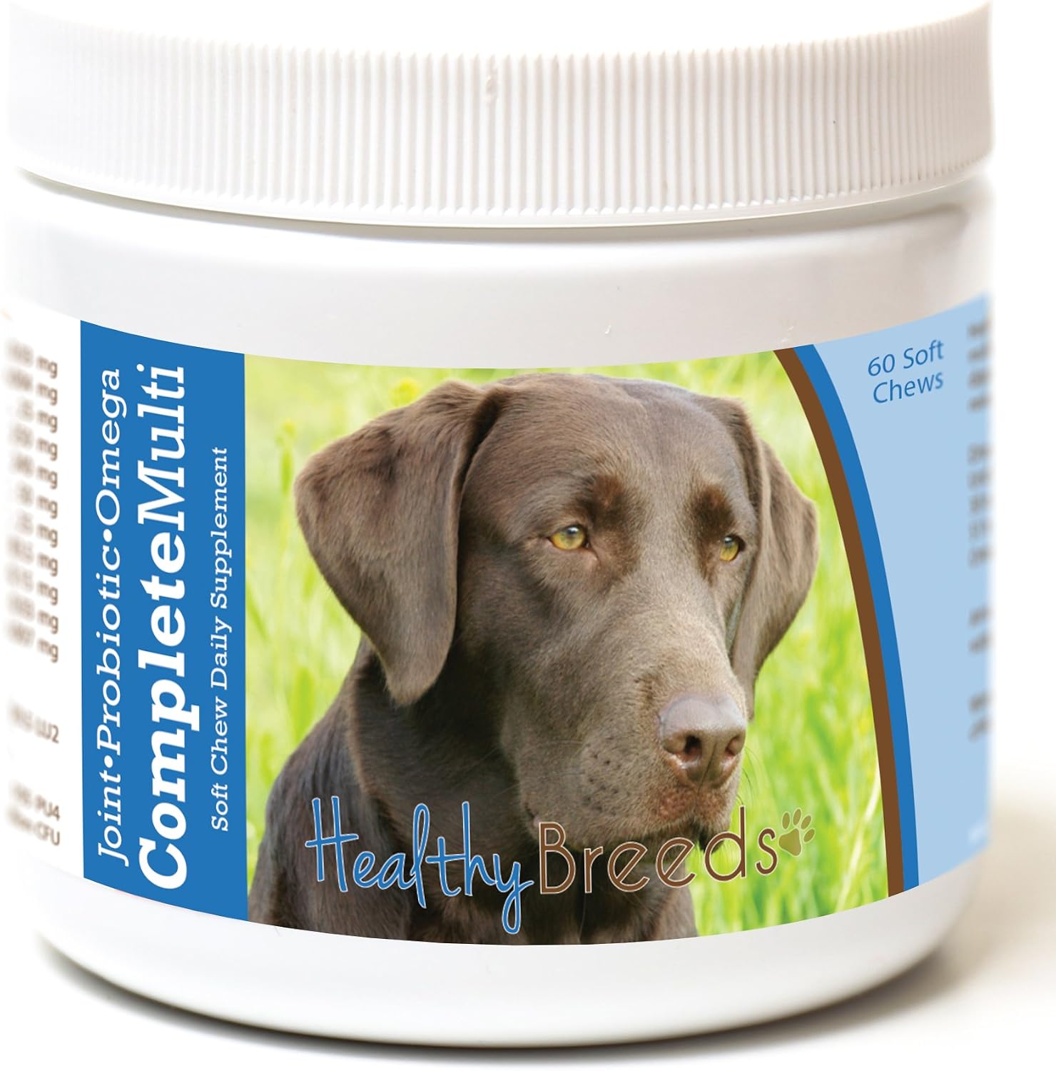Healthy Breeds Multivitamínico para Perros Labrador Retriever - 60 Masticables