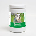 Healthy Breeds Snacks Blandos de Aceite de Salmón para Perros Miniature Schnauzer, 120 Unidades