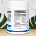Xtravit Liver Support – Suplemento de Apoyo Hepático con Cardo Mariano y Vitaminas B, 60 Cápsulas