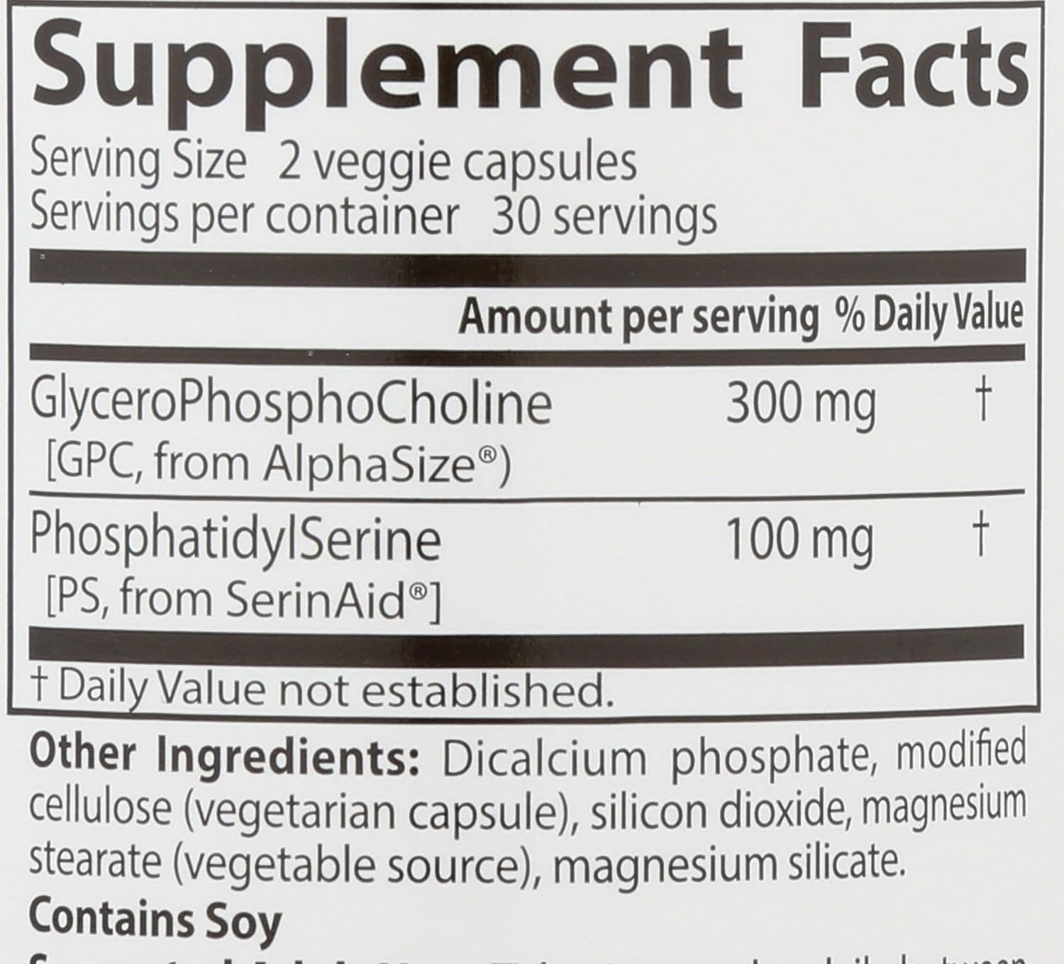 Doctor's Best Potenciadores Naturales del Cerebro, 60 Cápsulas Vegetales