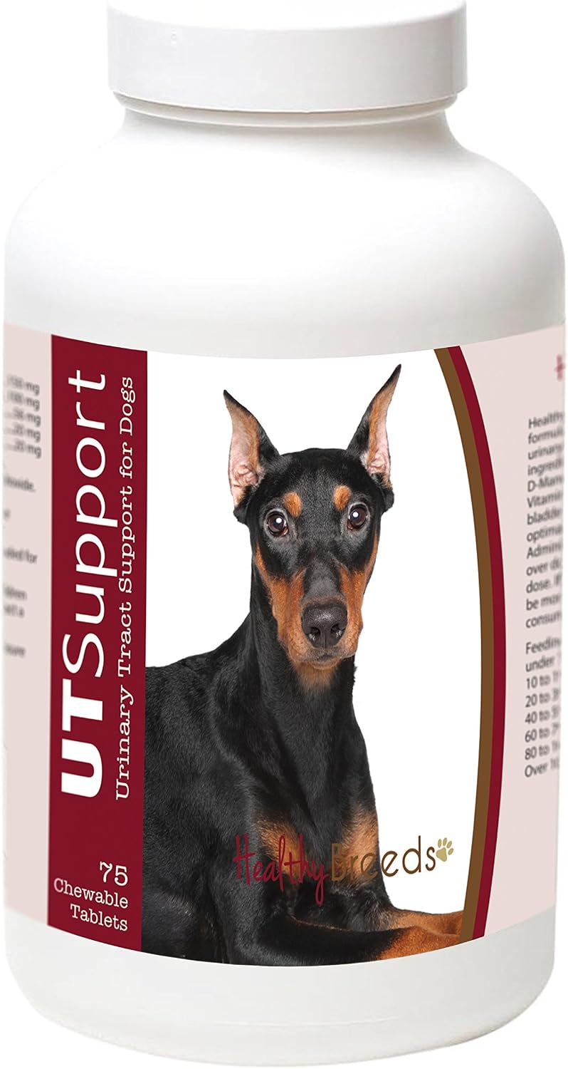 Healthy Breeds Masticables de Arándano para Perros - Apoyo Urinario - 75 unidades