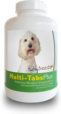 Healthy Breeds Labradoodle Multi-Tabs Plus Masticables para Perros, 180 unidades