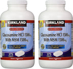 Kirkland Signature Glucosamina con MSM, 375 tabletas (paquete de 2)
