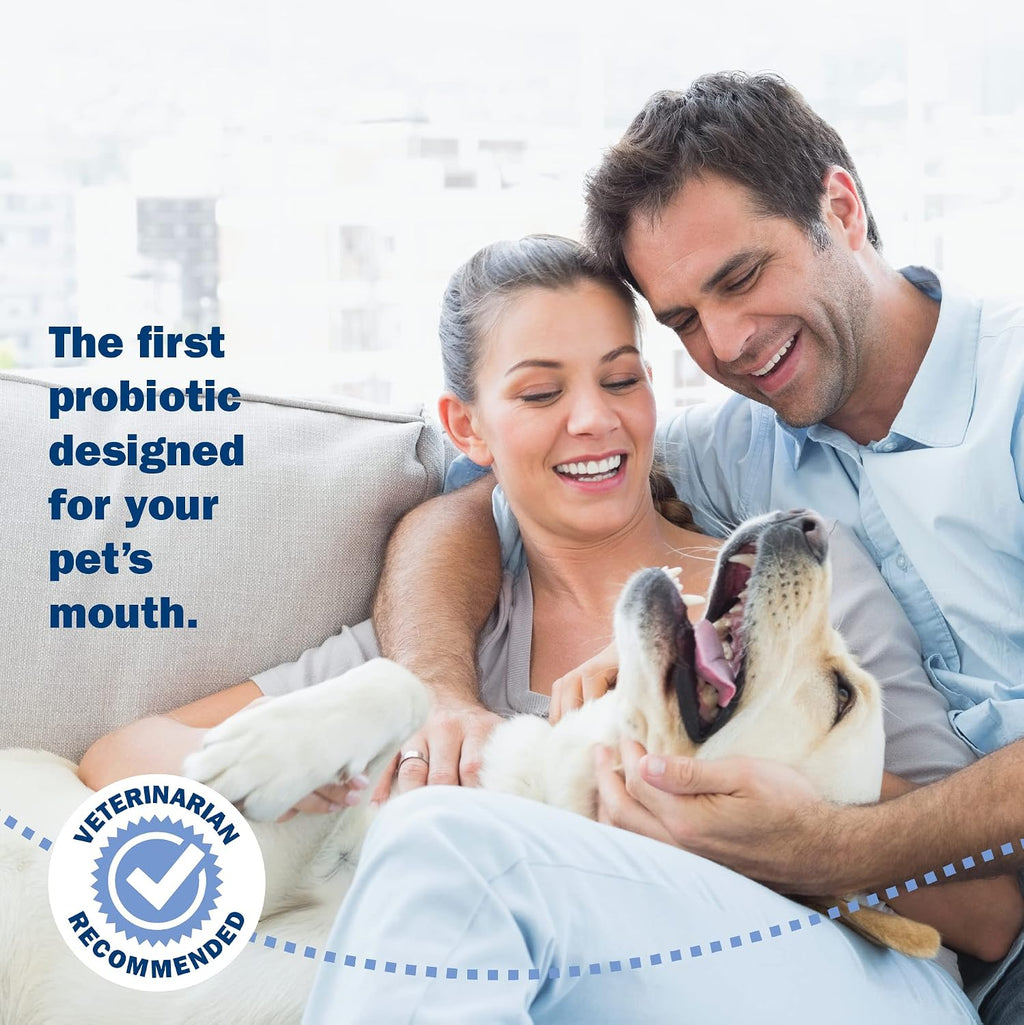 ProBioraPet Oral Probiotics for Pets | Supports Teeth and Gum Health | Freshens Breath | Whitens Teeth | 30-Day Supply (30g)