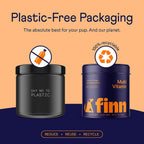 Finn All-in-1 Multivitamínico Diario para Perros - 90 Comprimidos Blandos con Probióticos y Omega
