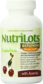 NutriLots Replenish con Acerola Cápsulas de Suplemento Dietético, 60 unidades