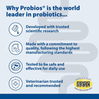 Probios Soft Chews Probióticos para Perros - Salud Digestiva e Inmune - 120 Masticables