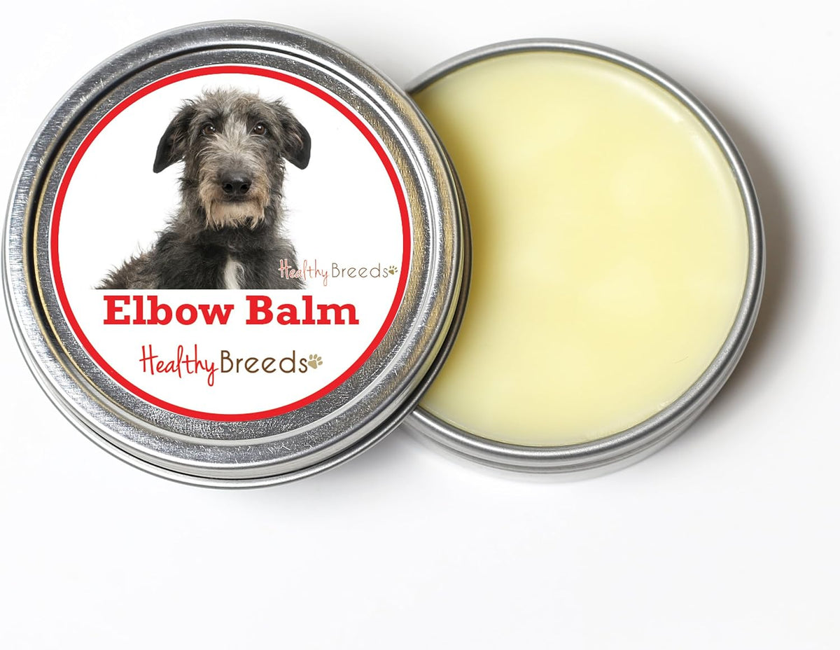 Healthy Breeds Scottish Deerhound Dog Elbow – Hidratar en profundidad: Las mantecas y aceites penetran en las – Image 1