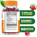 Lifeable Complejo B para Niños con Vitamina C - Gominolas Veganas de Vitaminas B - 90 Gominolas