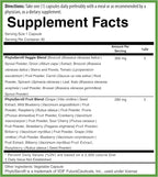 PURE® Greens & Reds Cápsulas - 30 Servicios - 9 Raciones Diarias de Frutas y Verduras en 1 Cápsula - Mezcla de Superalimentos PhytoServ® con Brócoli, Kale y Bayas - Escudo Fitonutriente de Base Vegetal