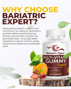 Bariatric Expert Multivitamin Gummies – Gominolas multivitamínicas de fusión rápida para adultos post-cirugía bariátrica, 90 unidades