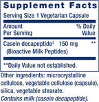 Life Extension Bioactive Milk Peptides, Apoyo al Estado de Ánimo y Sueño, 30 Cápsulas
