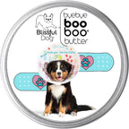 The Blissful Dog 4 oz TIN Bernese Mountain Dog Booboo Butter - Bálsamo Tópico para Perros