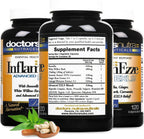 InflamEzze - Suplemento de Cúrcuma, Curcumina y Jengibre - Sin Gluten (120 Cápsulas)