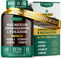 CortiRest – Reductor de Cortisol y Apoyo Suprarrenal con Ashwagandha KSM-66, Magnesio, L-Teanina, Rodiola, Apigenina, Cúrcuma y Vitamina D3