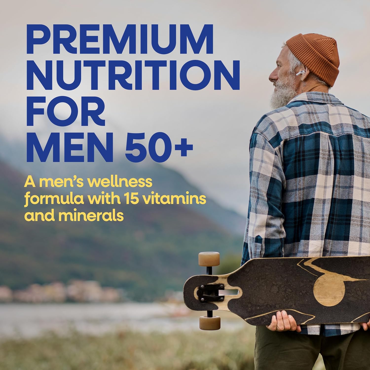 Nature's Way Alive! Gomitas Multivitamínicas Premium para Hombres de 50 Años o Más
