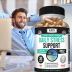 Kaya Naturals - Suplemento Natural para el Estrés y la Calma Mental - 30 Cápsulas