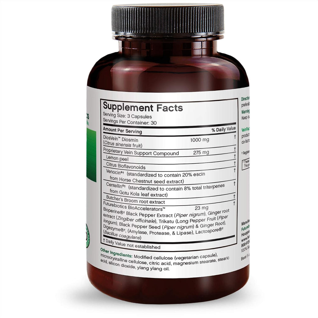 Futurebiotics VeinFactors, 90 Vegetarian Capsules