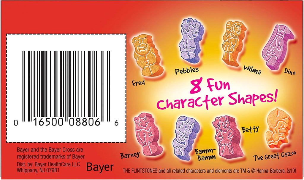 Flintstones Multivitamínico Completo para Niños 60 Comprimidos Masticables