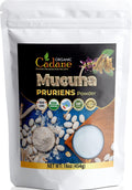 Organic Cadane Mucuna Pruriens en Polvo 1 Libra | Ayuda a la Salud Cerebral, Inmunidad y Energía | Certificado USDA Vegano