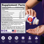 Moonstone Stone Stopper Cápsulas - Suplemento para la Prevención de Cálculos Renales con Citrato Alcalino, 360 Cápsulas (90 Días)