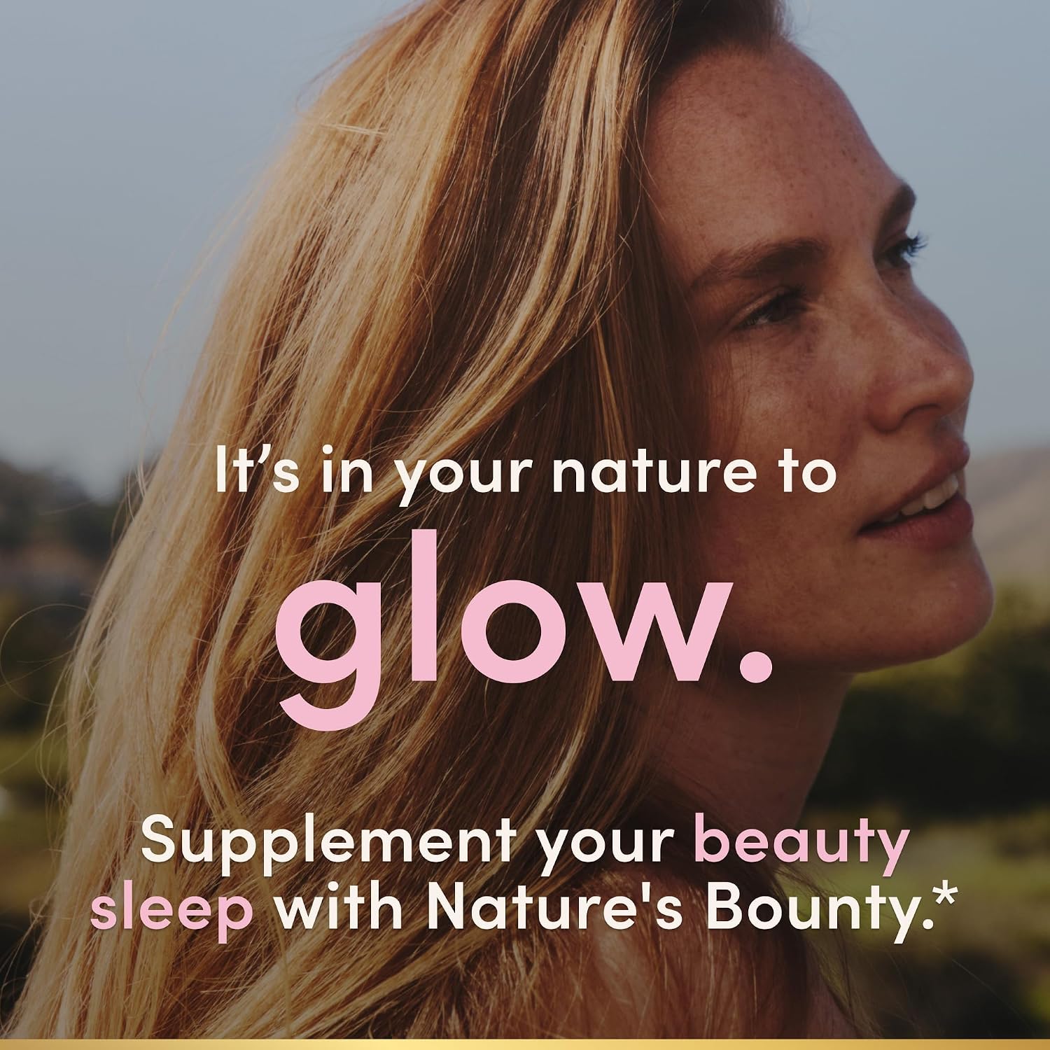 Nature's Bounty Optimal Solutions Gorgeous Sleep Melatonina 5 mg Gominolas con Colágeno, 60 Gominolas (30 Porciones)