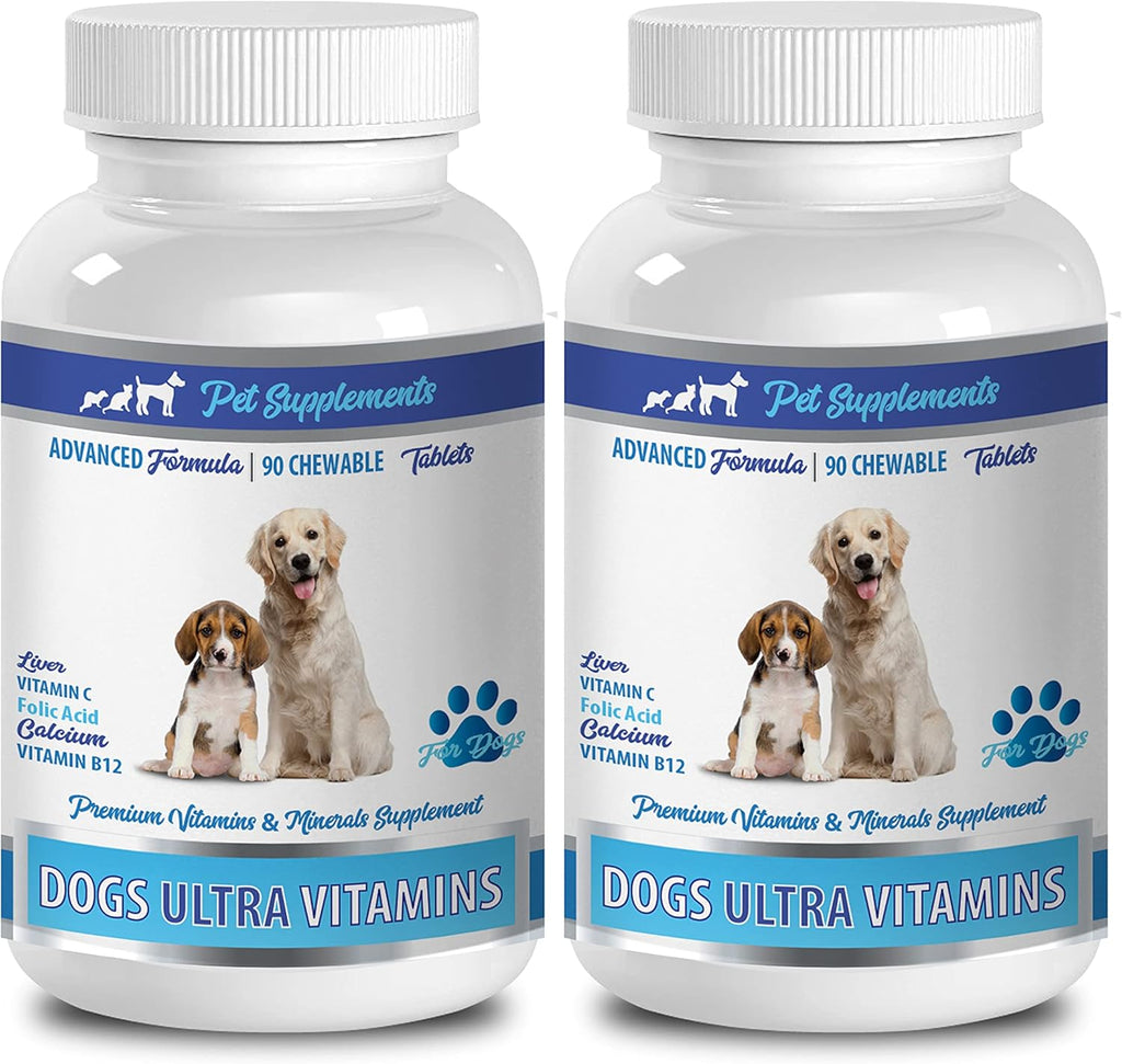 Immune Boost Multivitamínico para Perros - Vitaminas y Minerales Esenciales - 180 Masticables