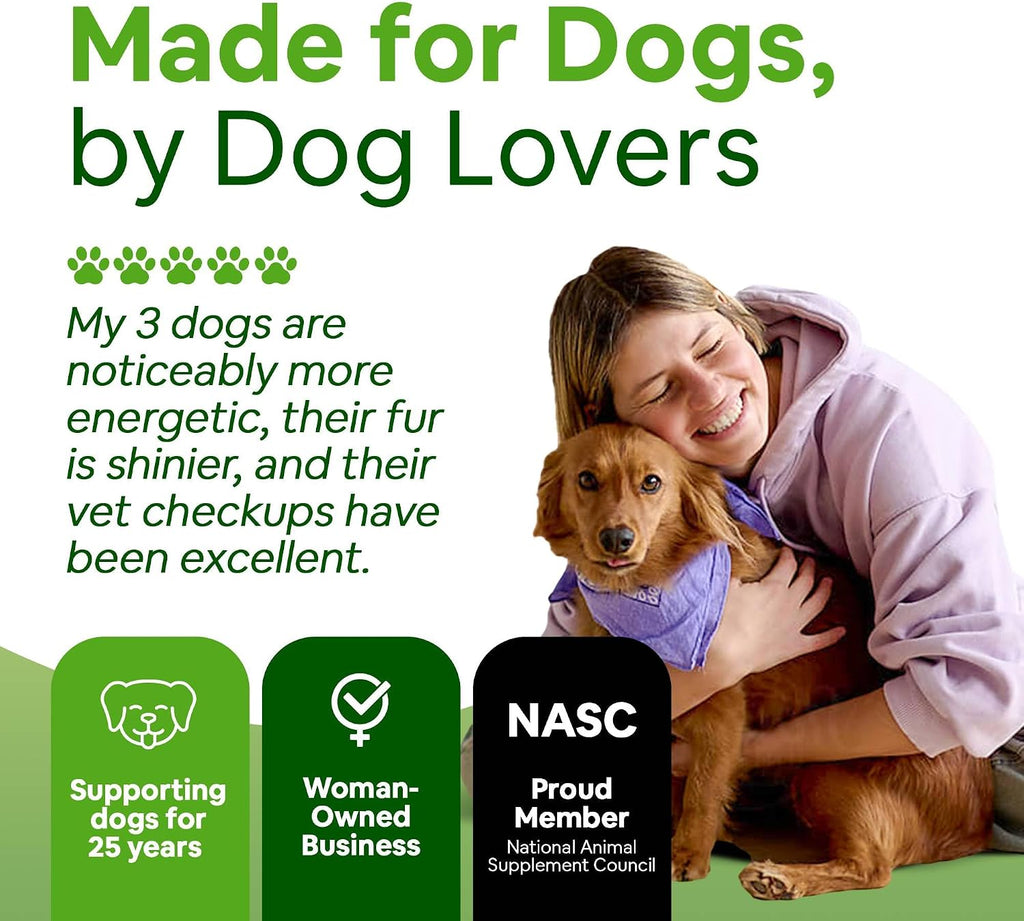 Dog Greens Superfood Supplement para Perros (340 g) - Pack de 3