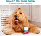 Floof by Brodie 10-en-1 Multivitamínico para Perros - 60 Masticables (180 g)