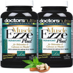 Doctors Nutra Nutraceuticals Muscle Ezze Plus - Natural Daytime or Nighttime Relaxant - Gluten Free - 60 Vegetable Capsules