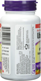 Webber Naturals Ubiquinol 100mg QH Active CoQ10, 100 softgels