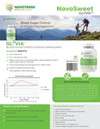 NovoSweet Glyvia 80 Tablets Natural Sweetener