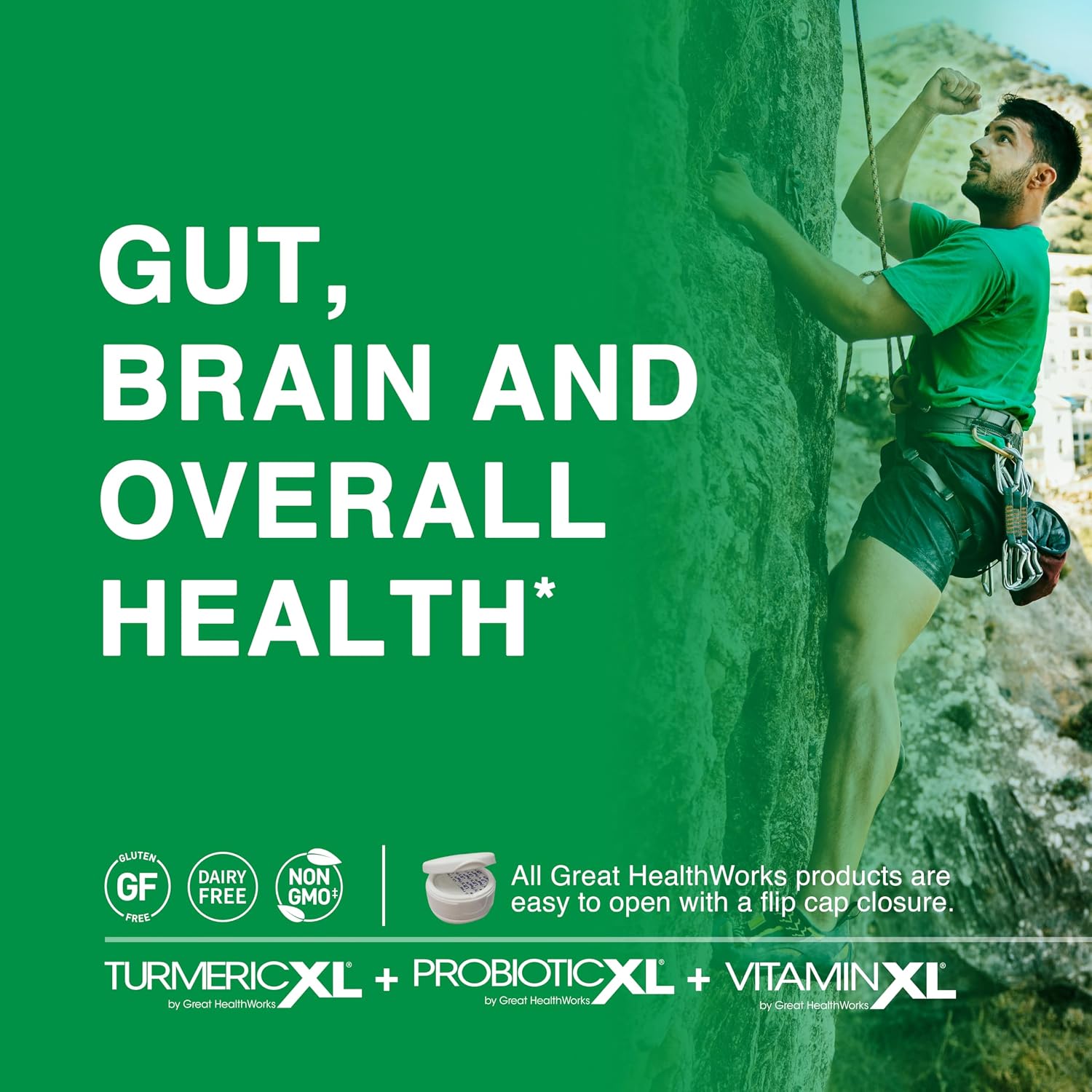 TrioXL - Pack de 3 Suplementos: TurmericXL, VitaminXL D3 y ProbioticXL