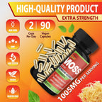 Organic Cadane Irish Sea Moss Extract Cápsulas - 90 cápsulas
